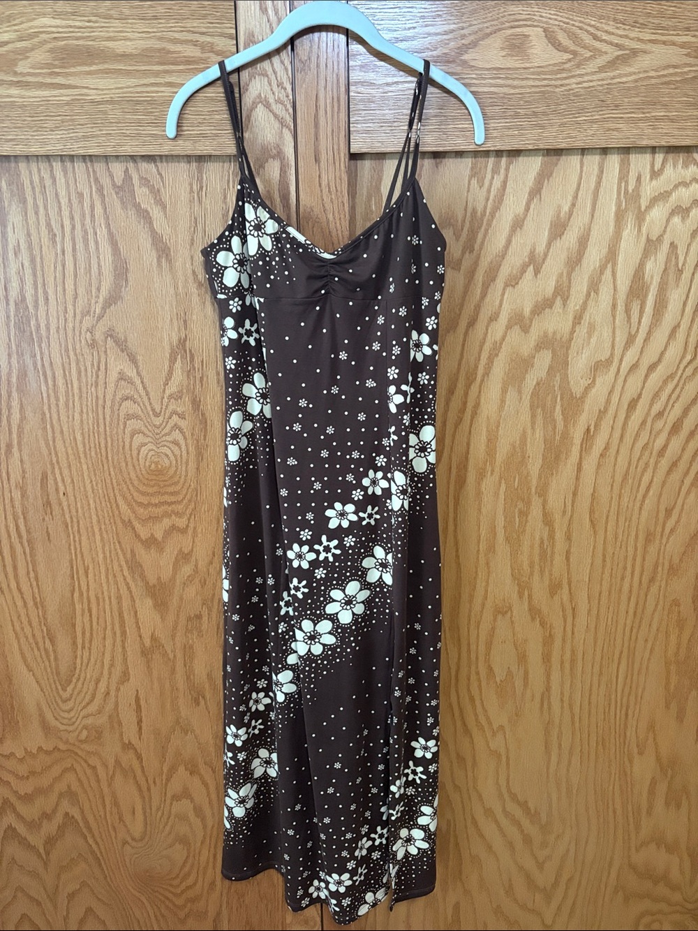 Urban Outfitters Arna Floral Midi Slip Dress Medium